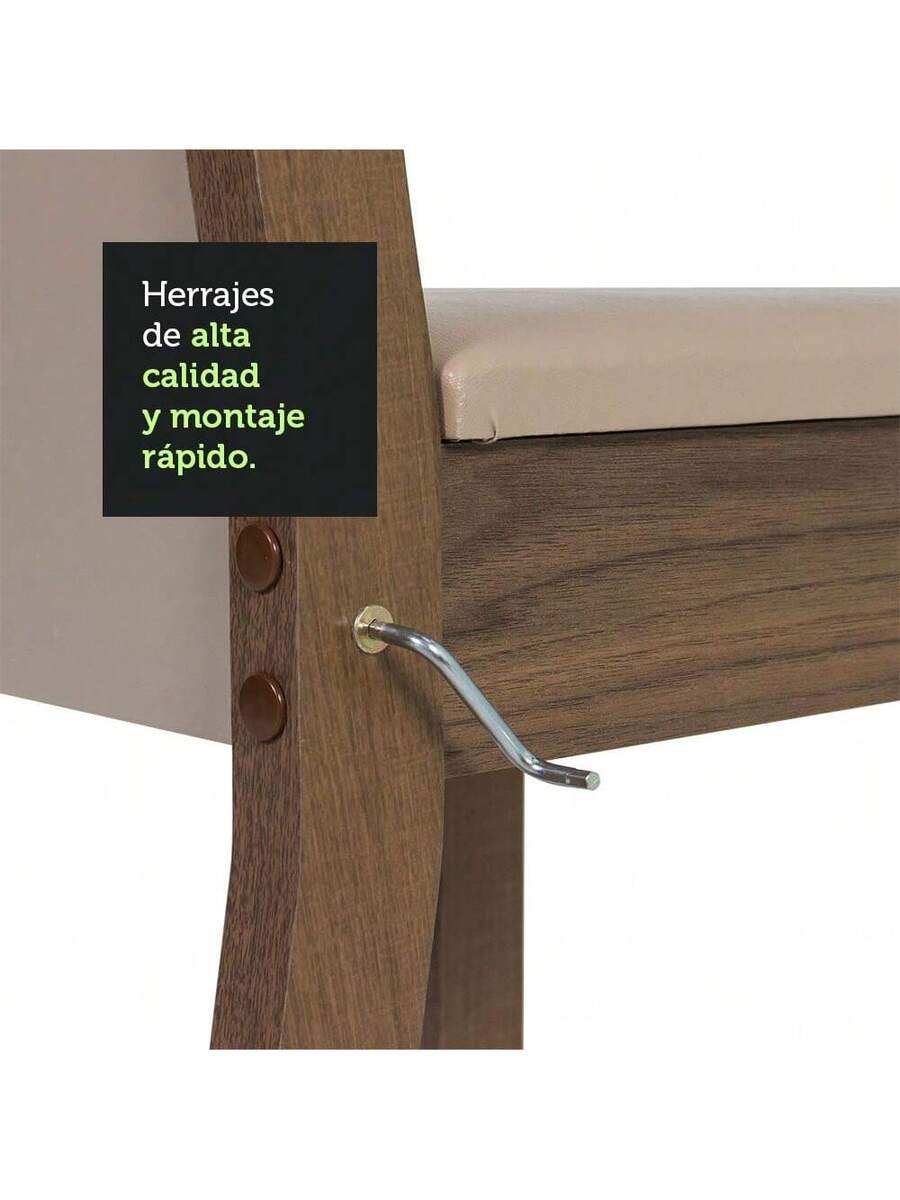 Mesa De Comedor Con 6 Sillas