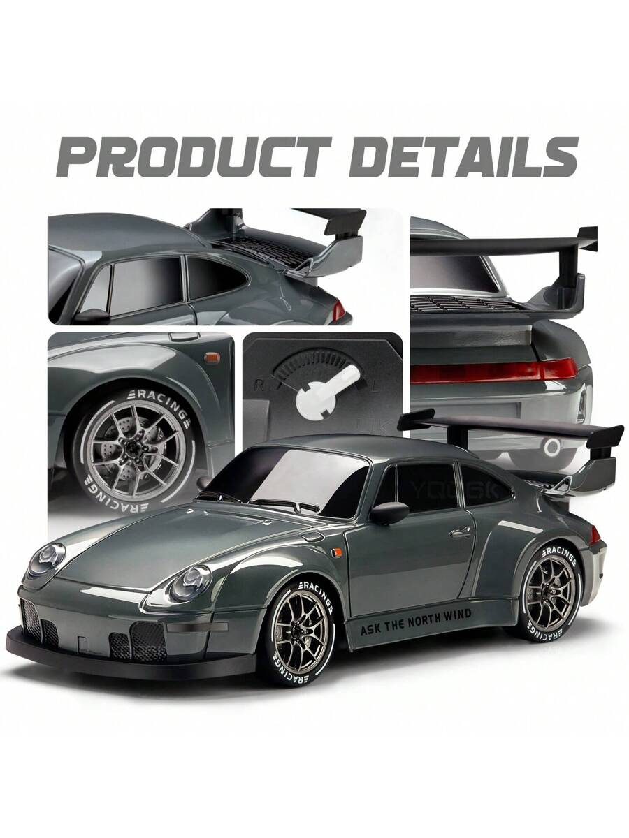 1:24 Escala Coche de Carreras de Drift Control Remoto