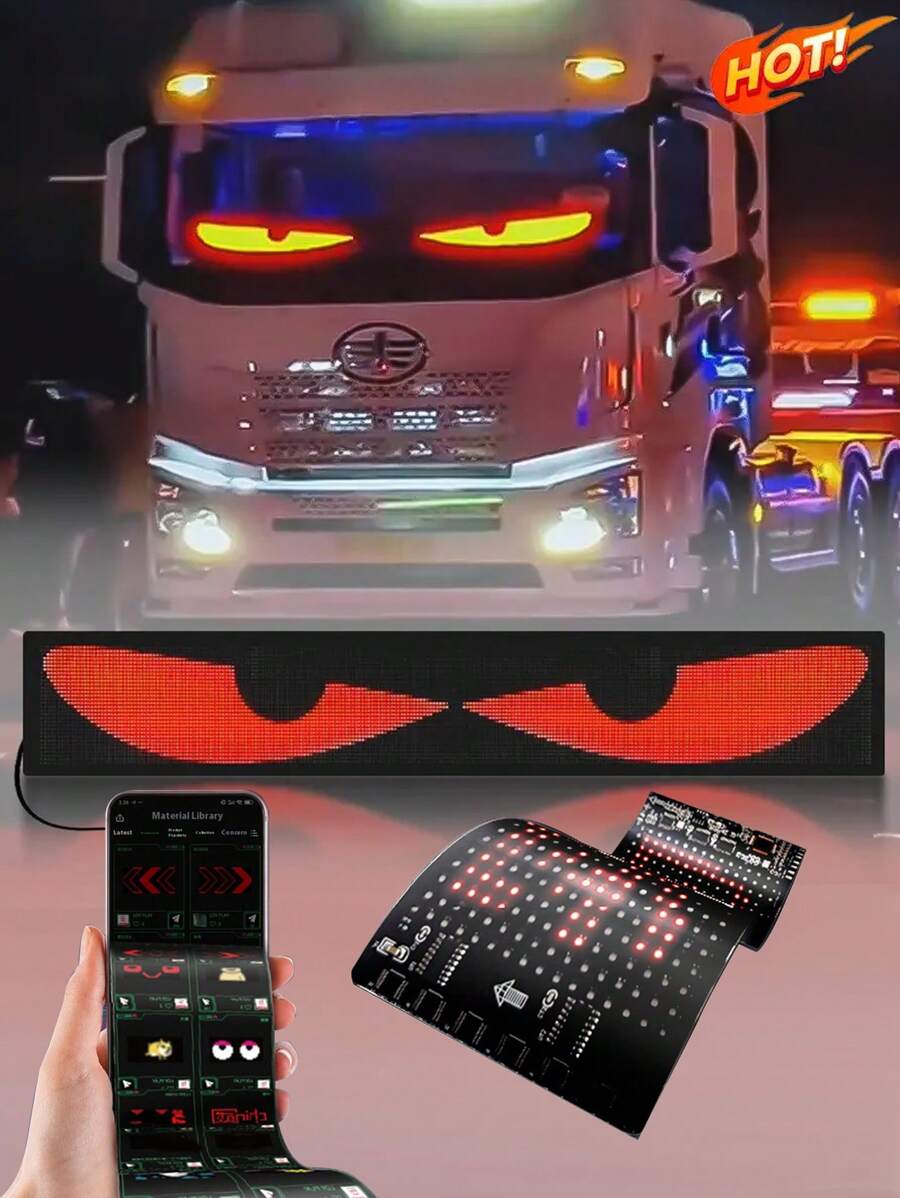 1 Set Pantalla LED flexible
