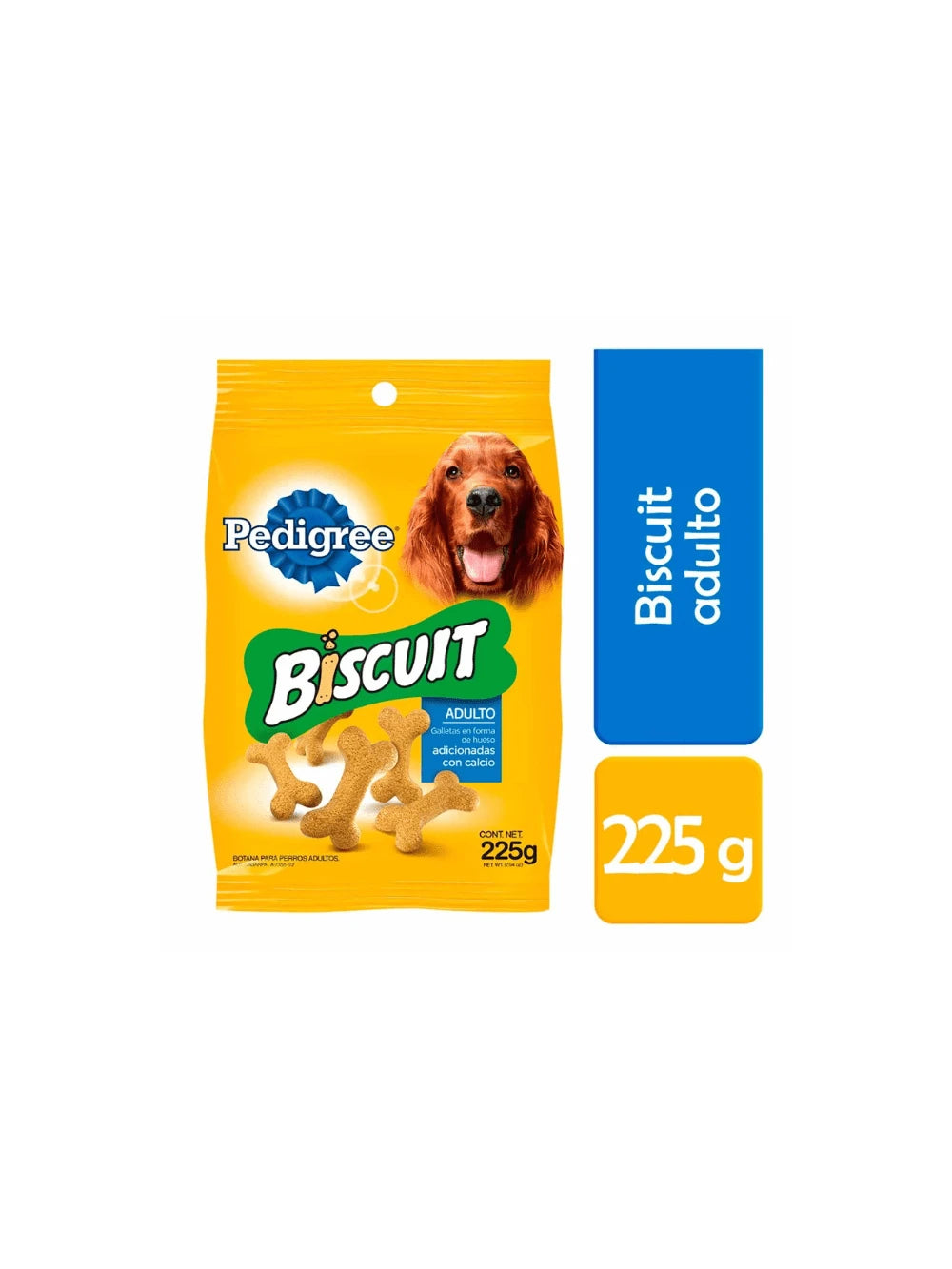 Biscrock Pedigree 225gr Premios para perros raza grande y mediana