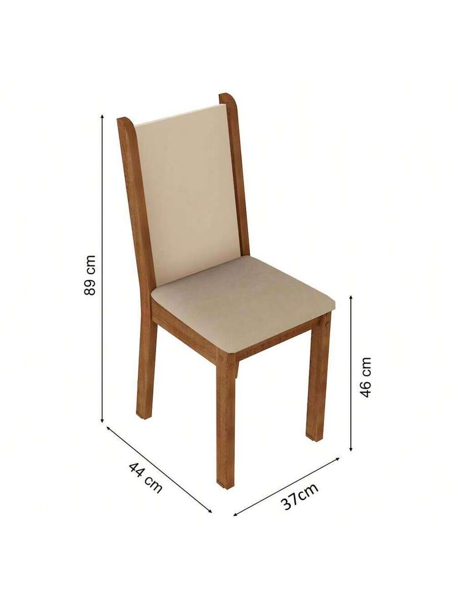 Kit 6 Sillas De Comedor