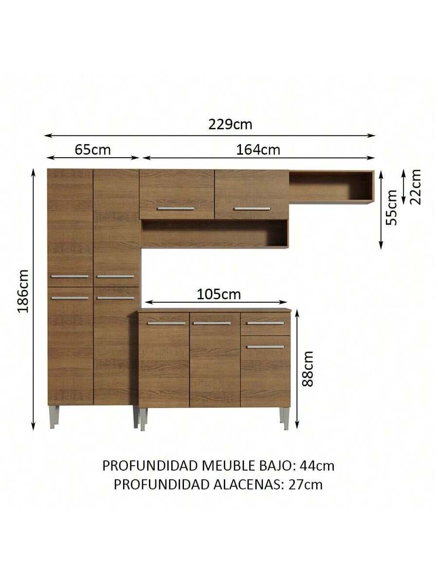 Cocina Integral Modular Madesa