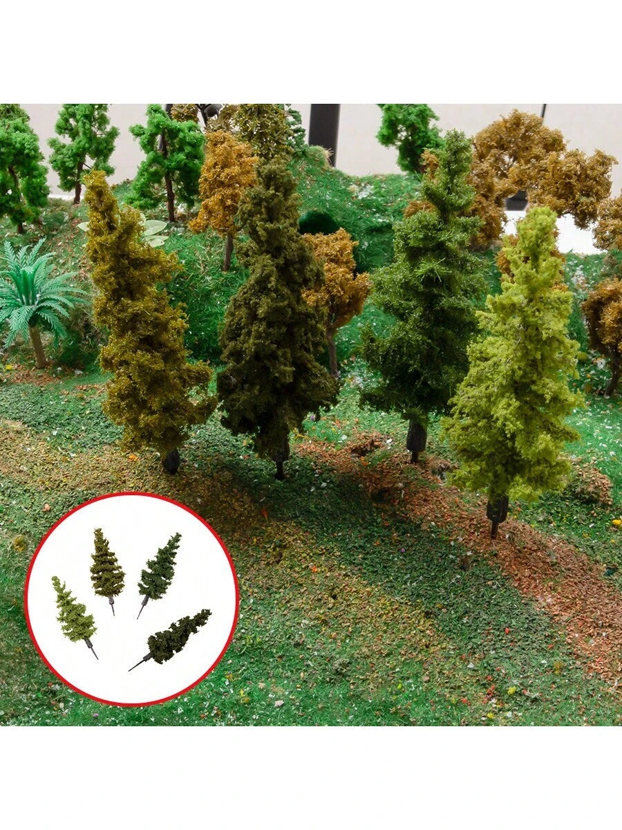 10-15cm Árboles de pino en miniatura,