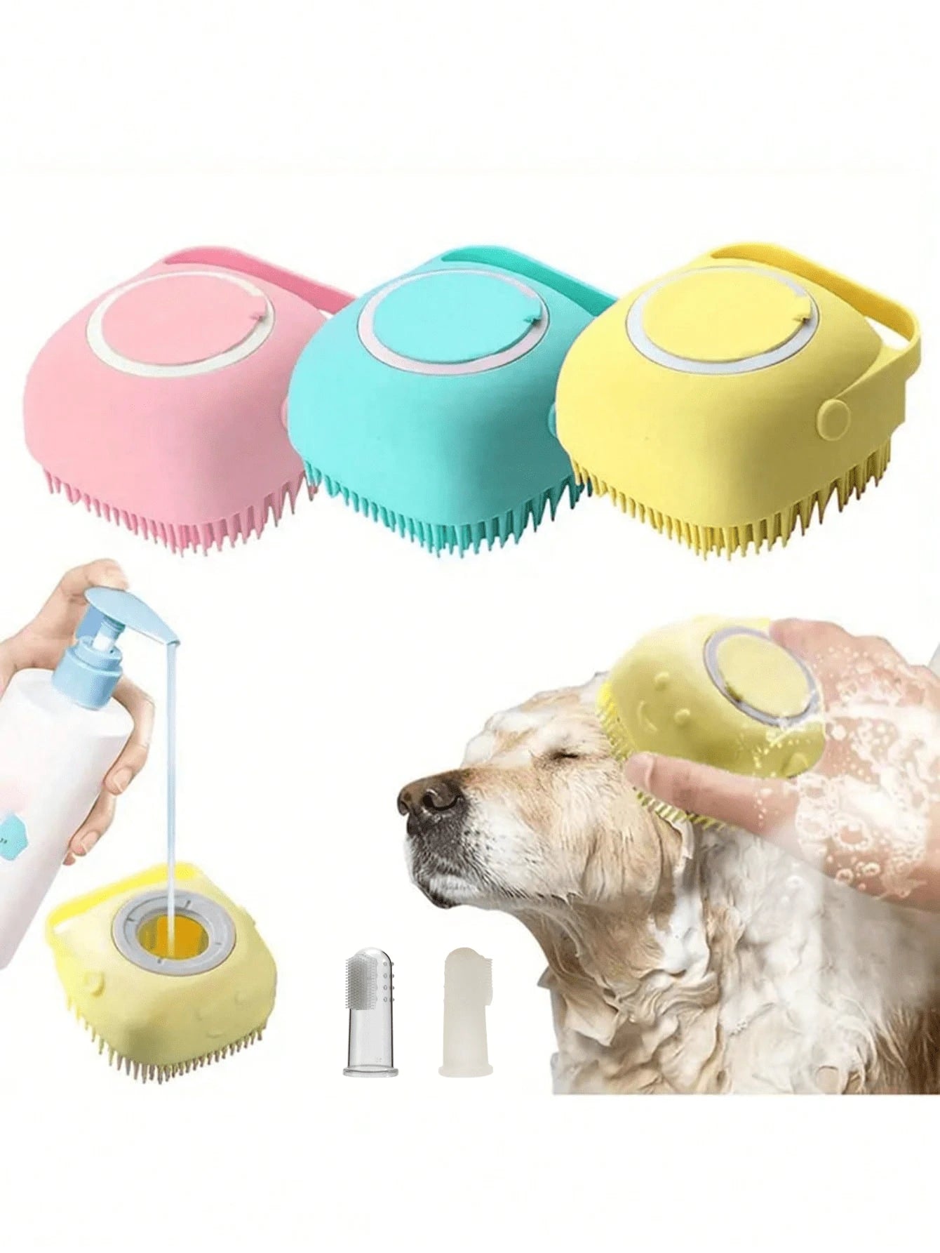 Cepillo para aseo de mascotas