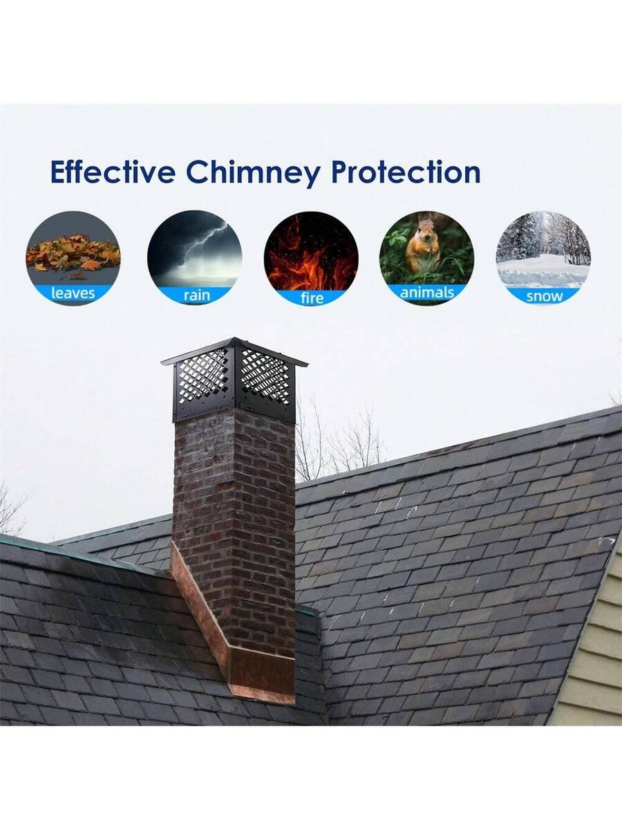 Cubierta de chimenea de lluvia para techo