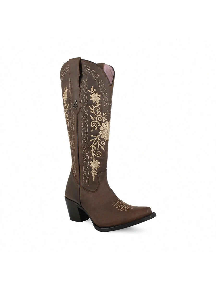 Bota Vaquera Alta para Mujer