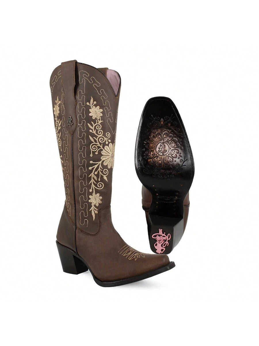 Bota Vaquera Alta para Mujer