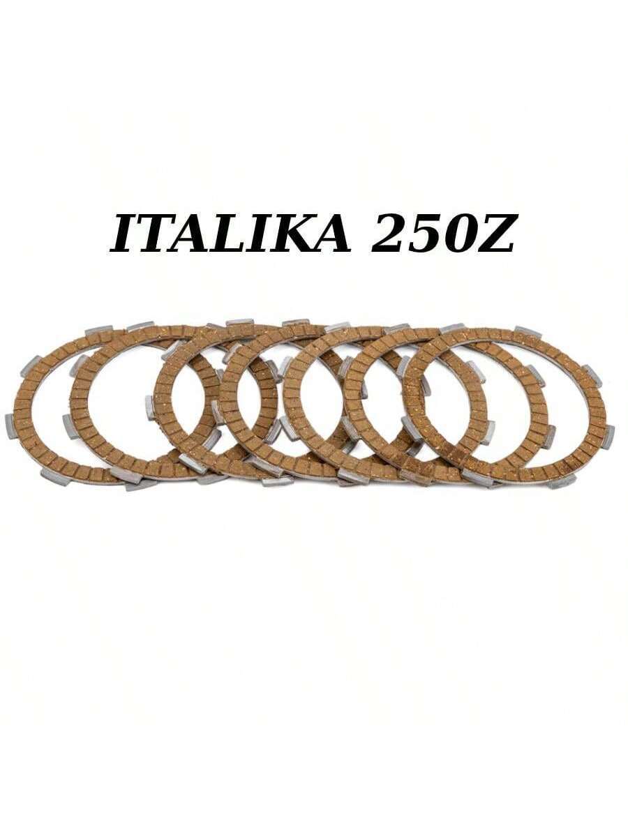 7Pcs Pastas De Clutch Para Moto Italika 250z