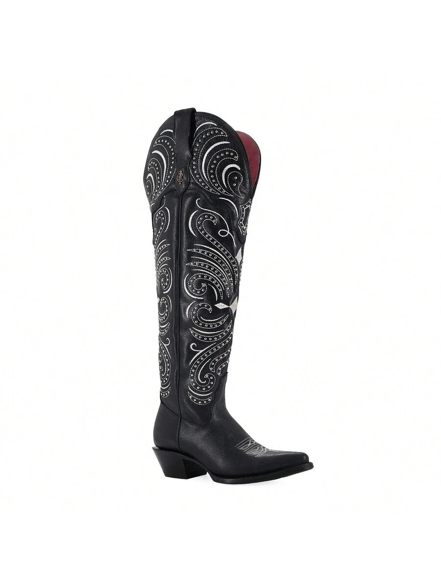 Botas vaqueras altas modelo Alaska para mujer