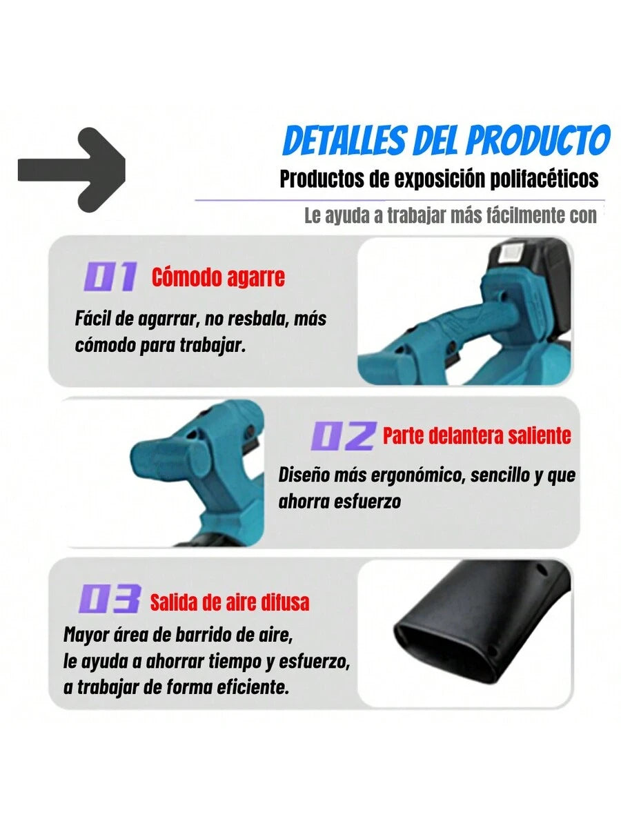 Soplador De Hojas De Aire Inalambrica