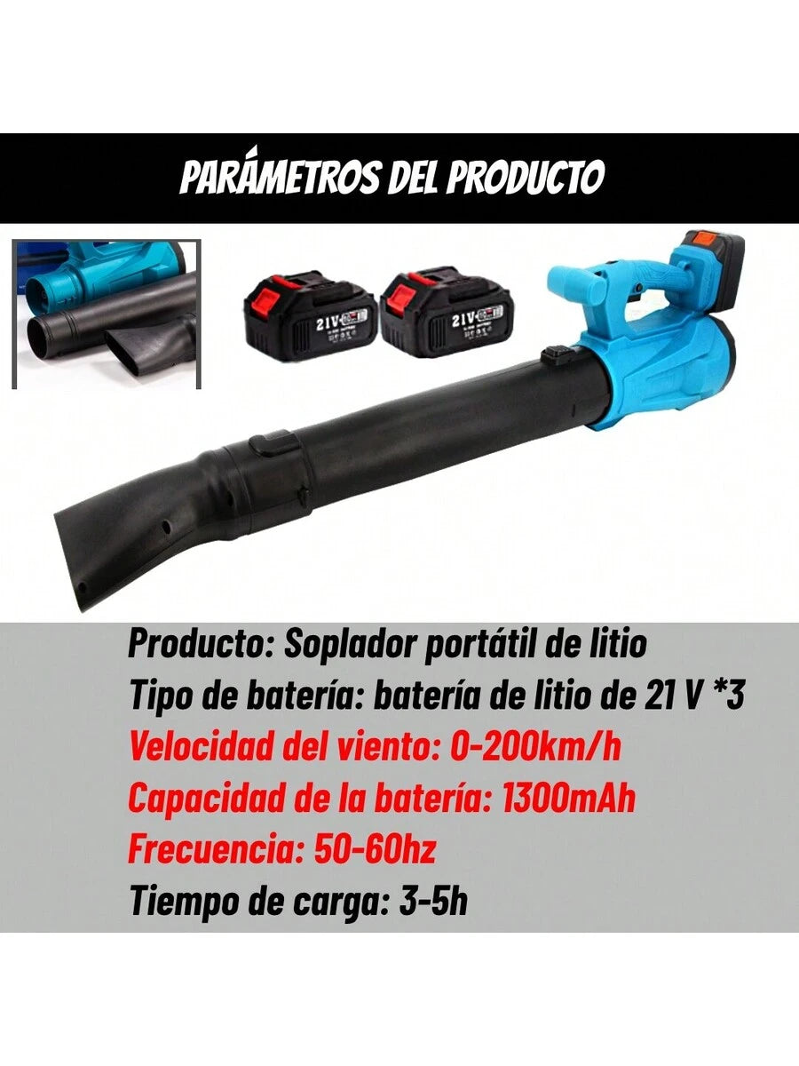 Soplador De Hojas De Aire Inalambrica