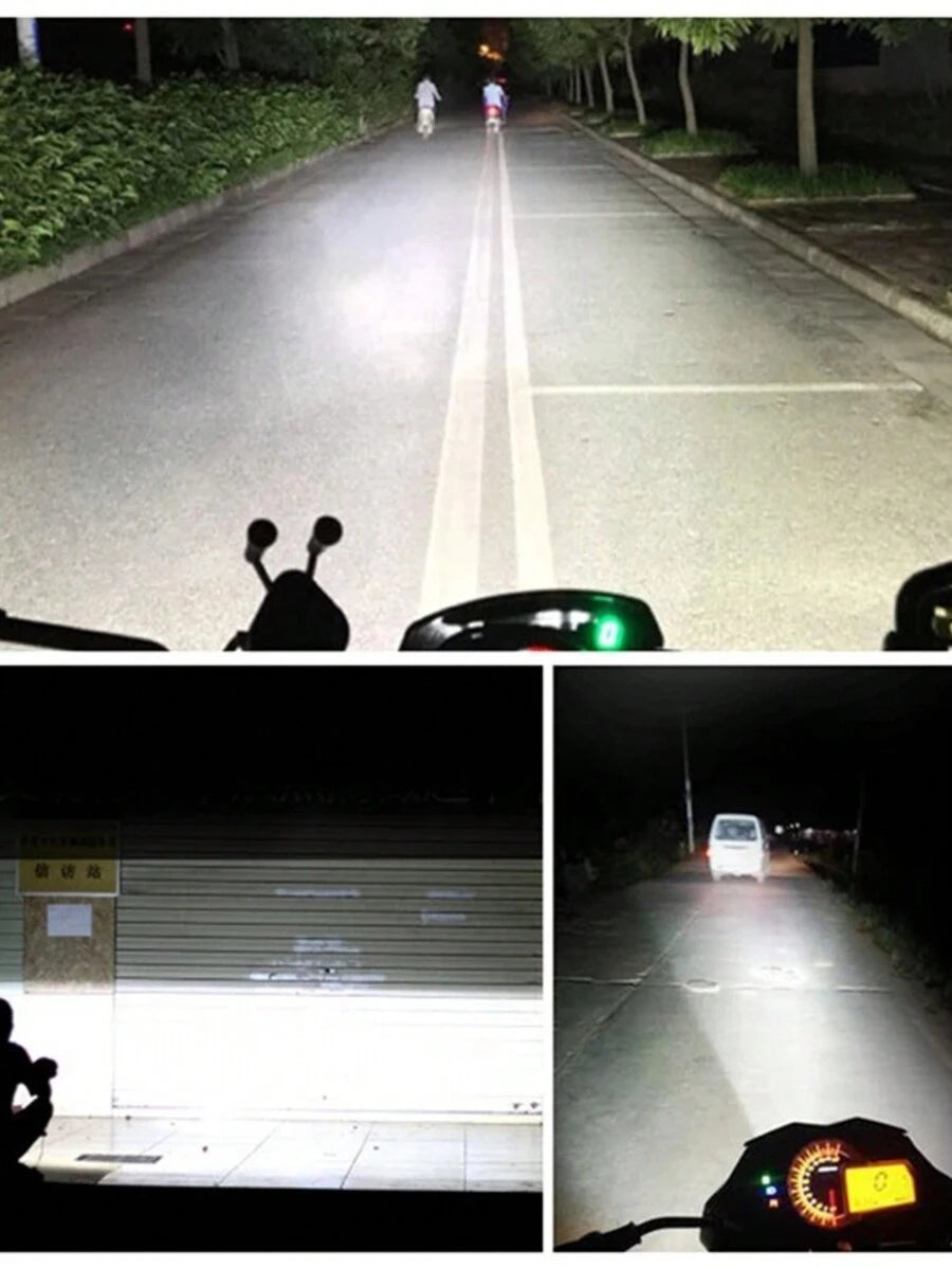 luz delantera antinibela para coche moto