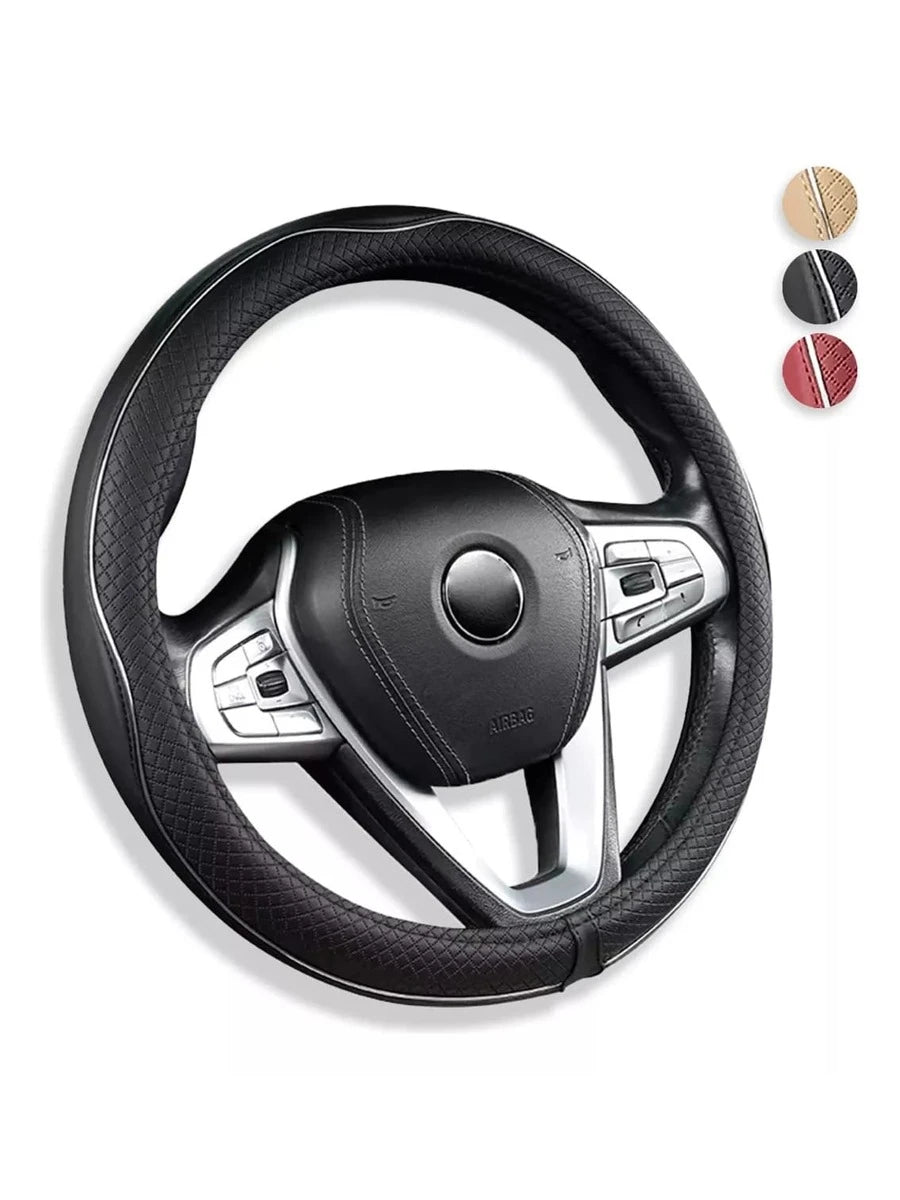 Funda Cubre Volante Filo Cromo Gama Alta Forma Redondo 38cm