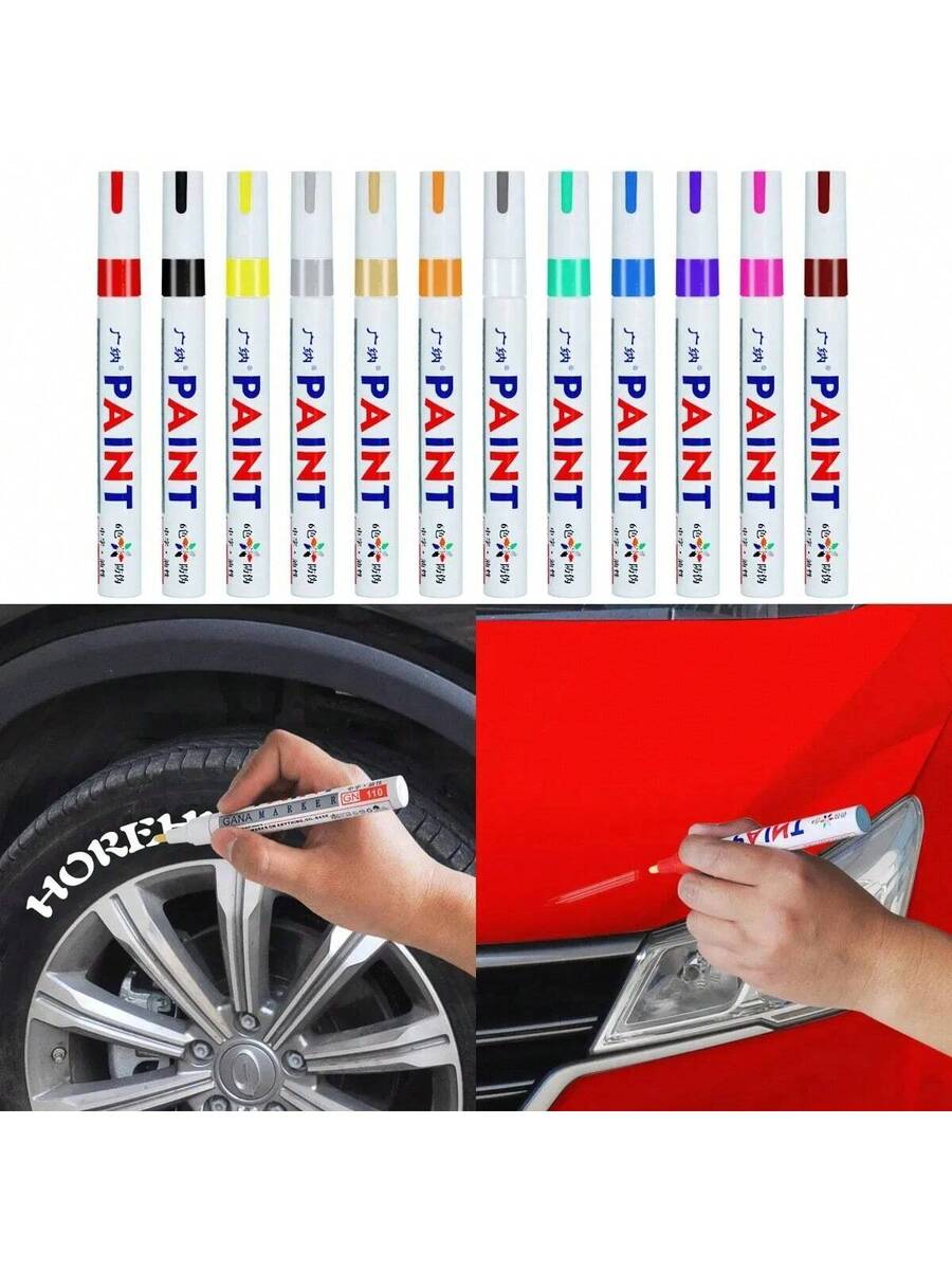 Rotulador boligrafo marcador para rueda neumático de coche