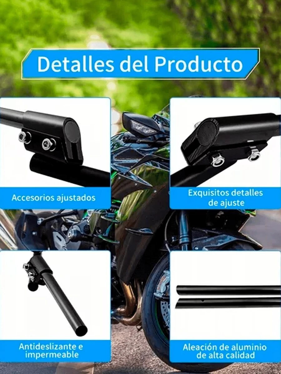 Manubrio Deportivo Moto Manillar Metal Universal