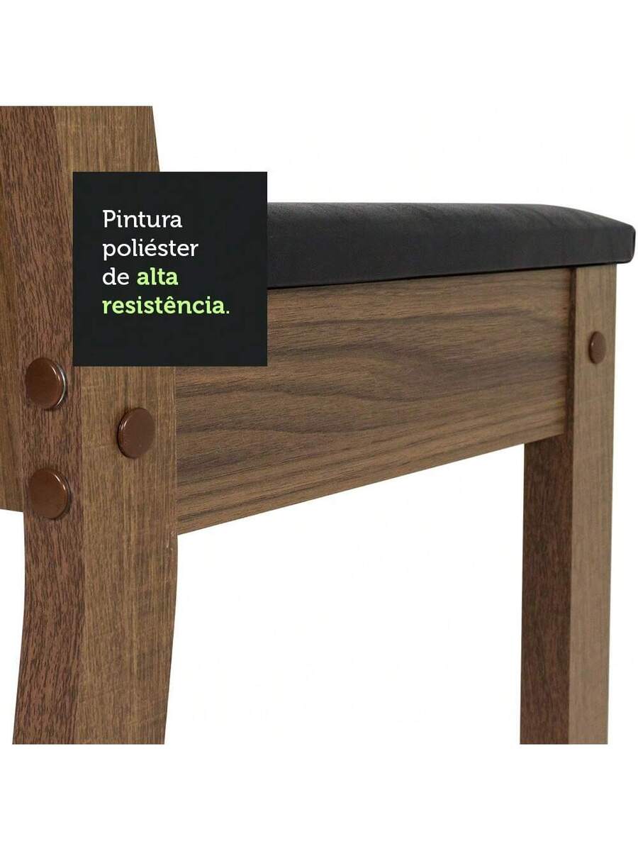 Juego De Comedor Con Mesa Y 4 Sillas