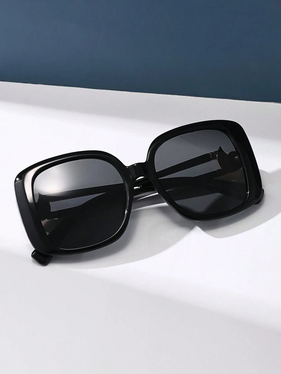Gafas de sol de gran tamaño con marco cuadrado vintage