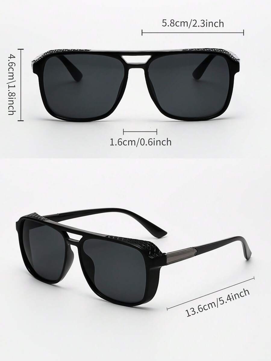 Gafas de sol de aviador retro unisex