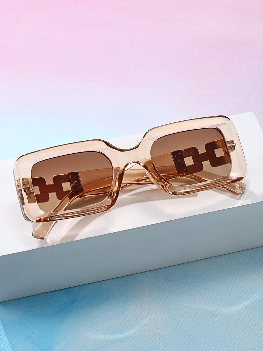 Gafas de sol vintage de marco grueso y grande