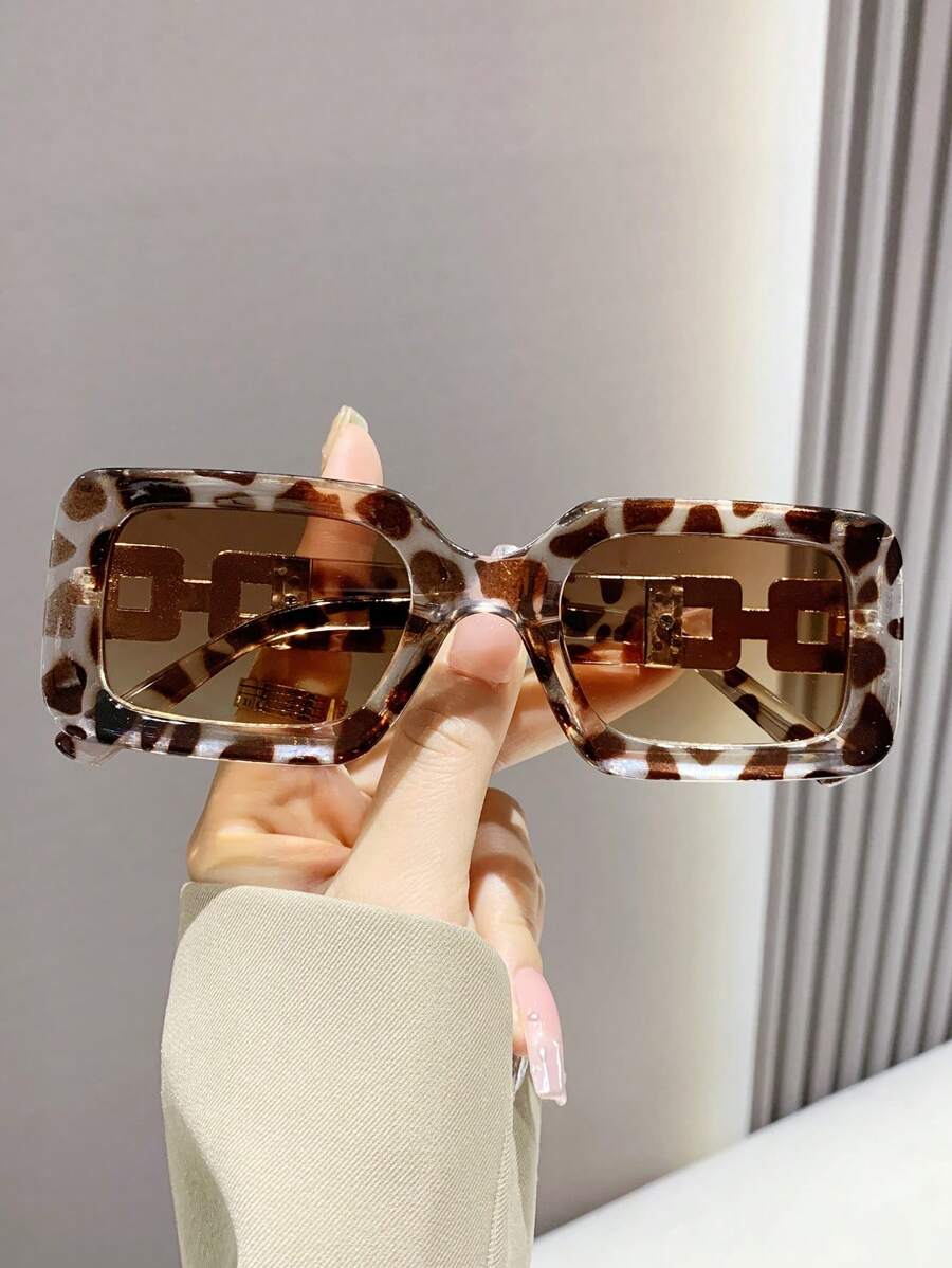 Gafas de sol vintage de marco grueso y grande