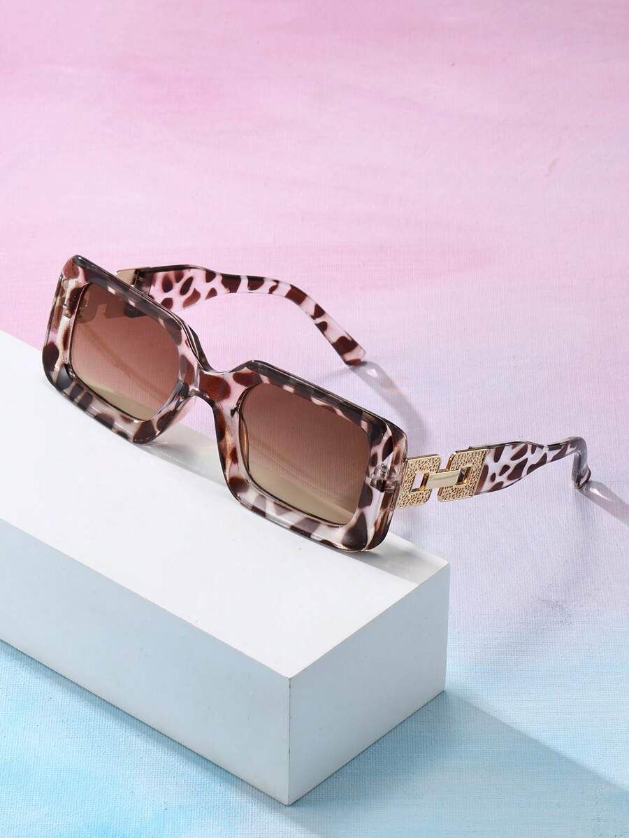 Gafas de sol vintage de marco grueso y grande