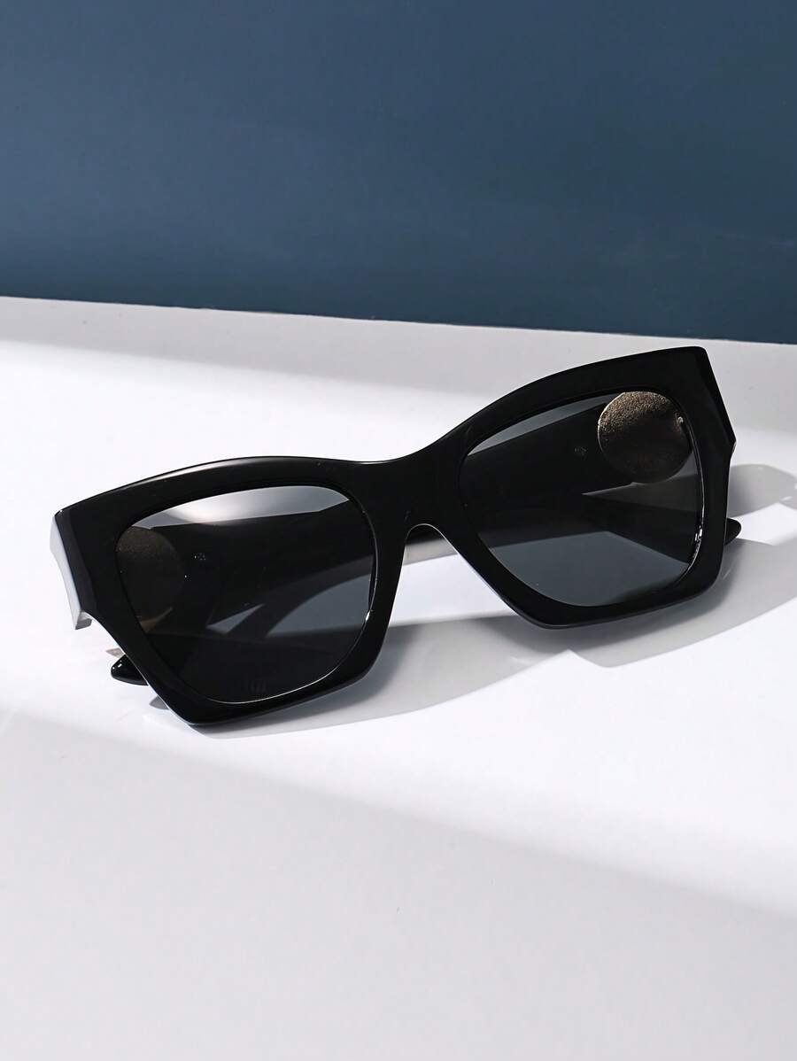 Gafas de sol vintage de marco grueso y grande