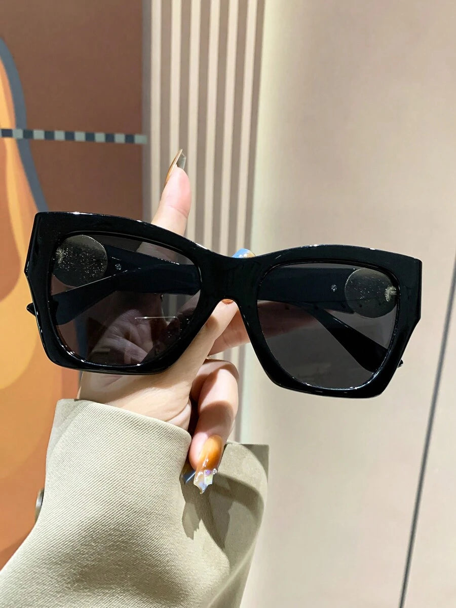 Gafas de sol vintage de marco grueso y grande