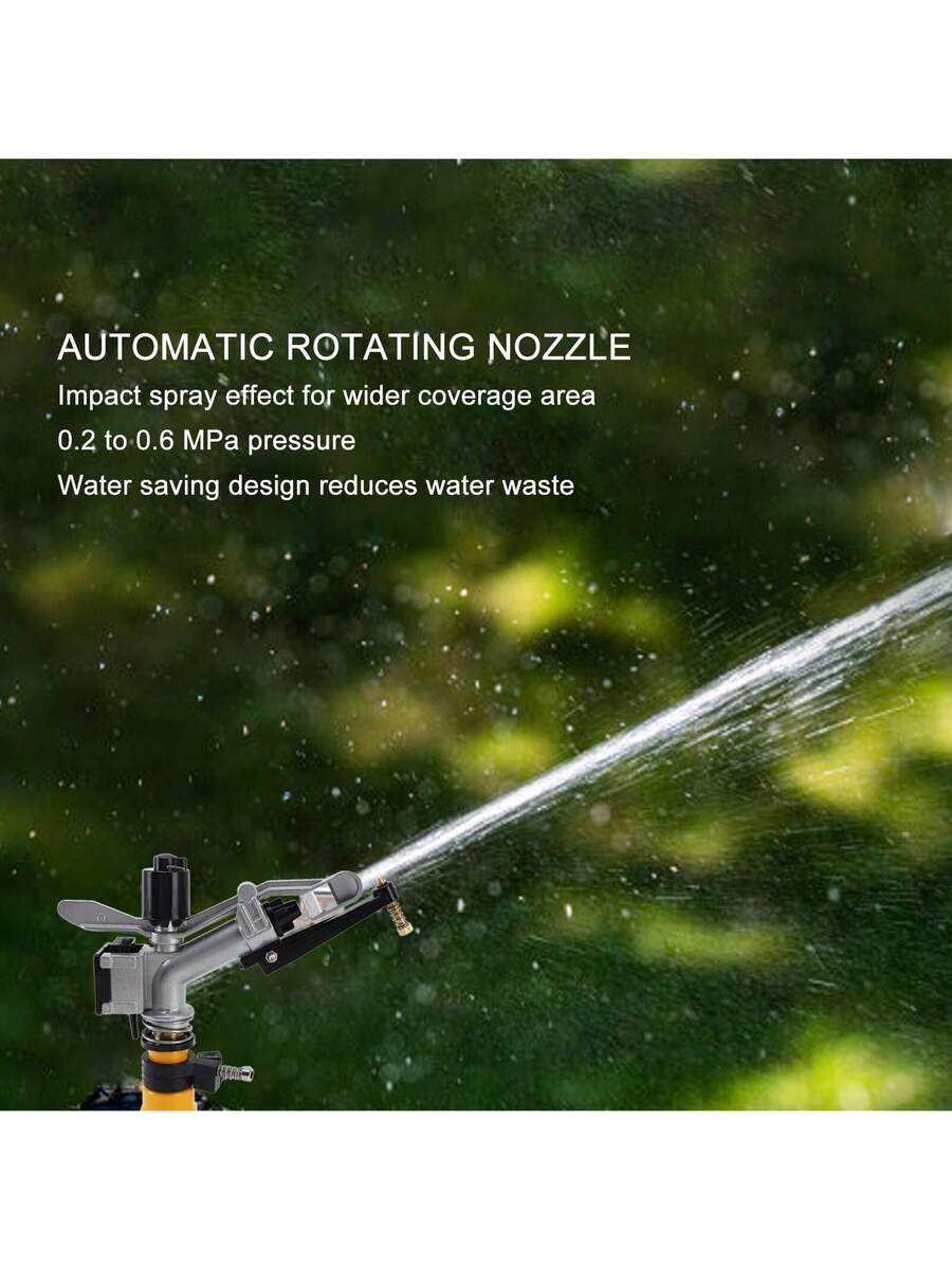 Aspersor De Jardín Rotación automática de 360 grados