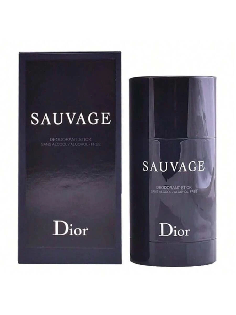 Desodorante en barra Christian Dior Sauvage para hombres 2.6 Oz / 75 ML
