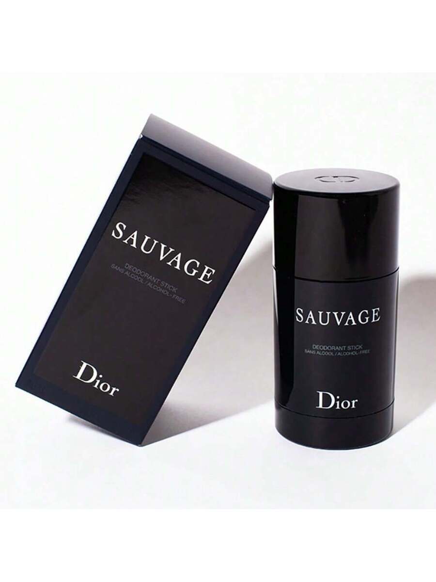 Desodorante en barra Christian Dior Sauvage para hombres 2.6 Oz / 75 ML