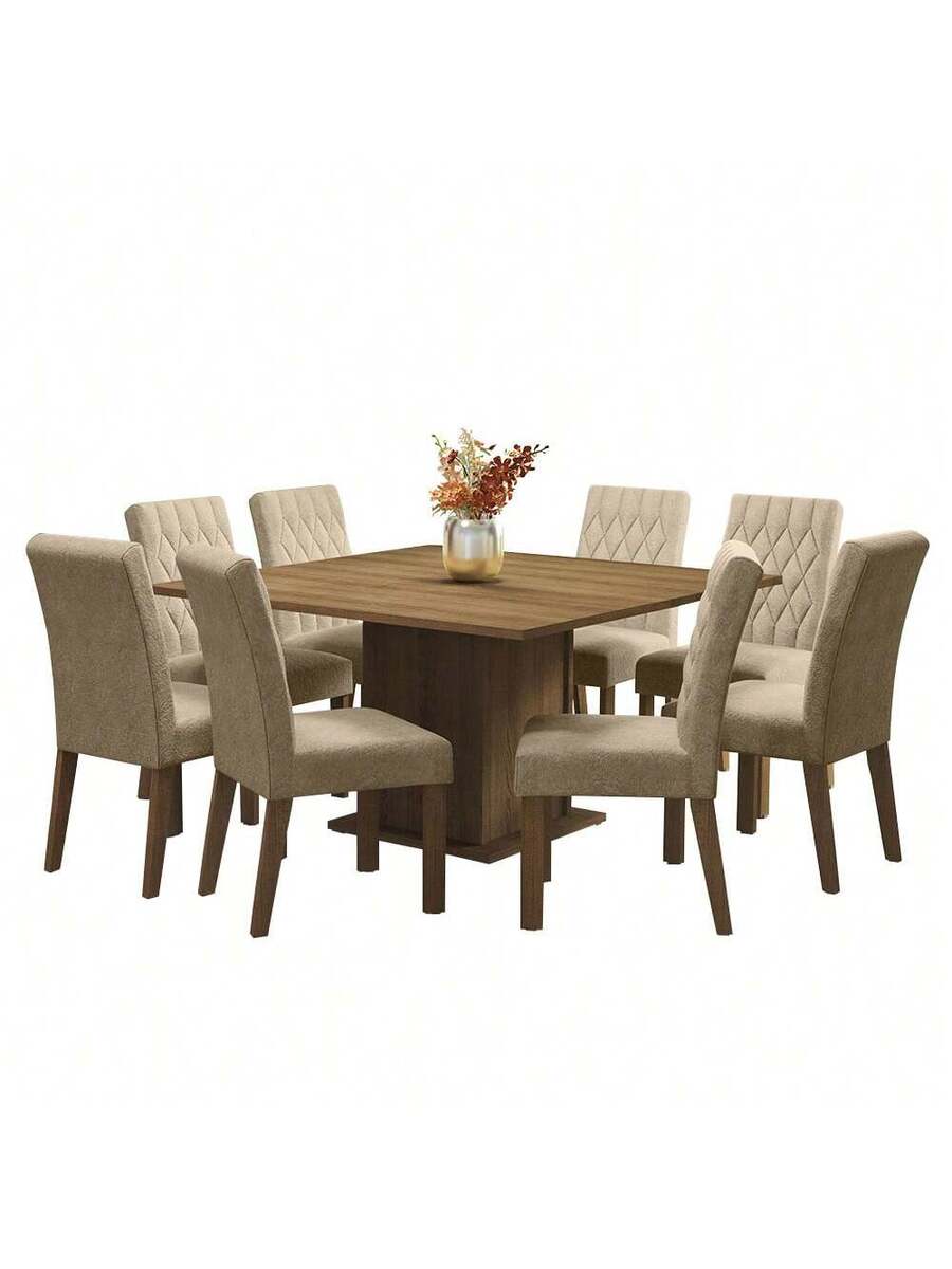 Juego De Comedor Con Mesa Y 8 Sillas