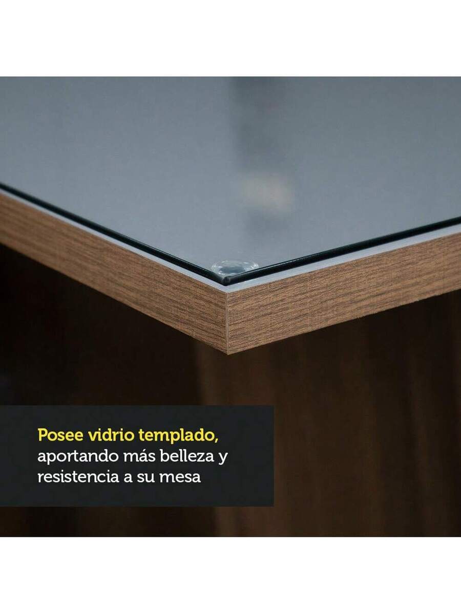 Juego Comedor Mesa Vidrio 4 Sillas