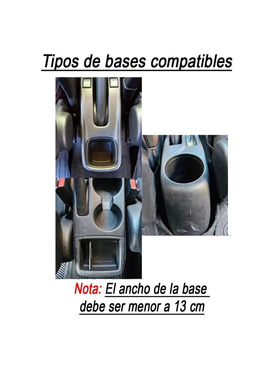 Descansabrazos Base Ancha Central Ajustable