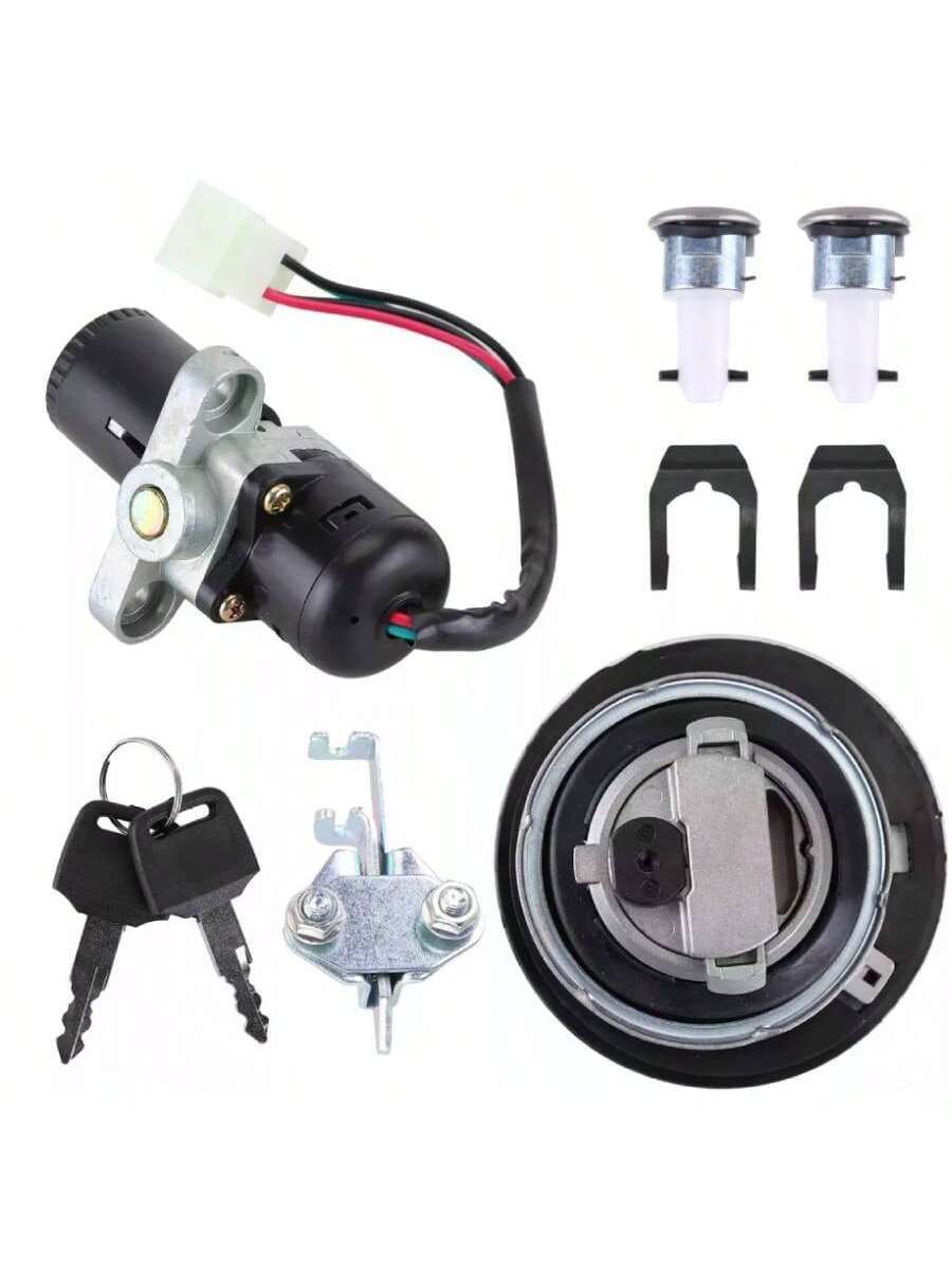 Kit De Cerraduras Completo Tapon Switch Italika 125z 125fl