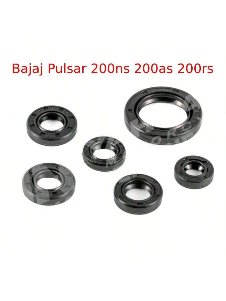 6Pz Retenes De Motor Baja-j Pulsar 200ns 200as 200rs