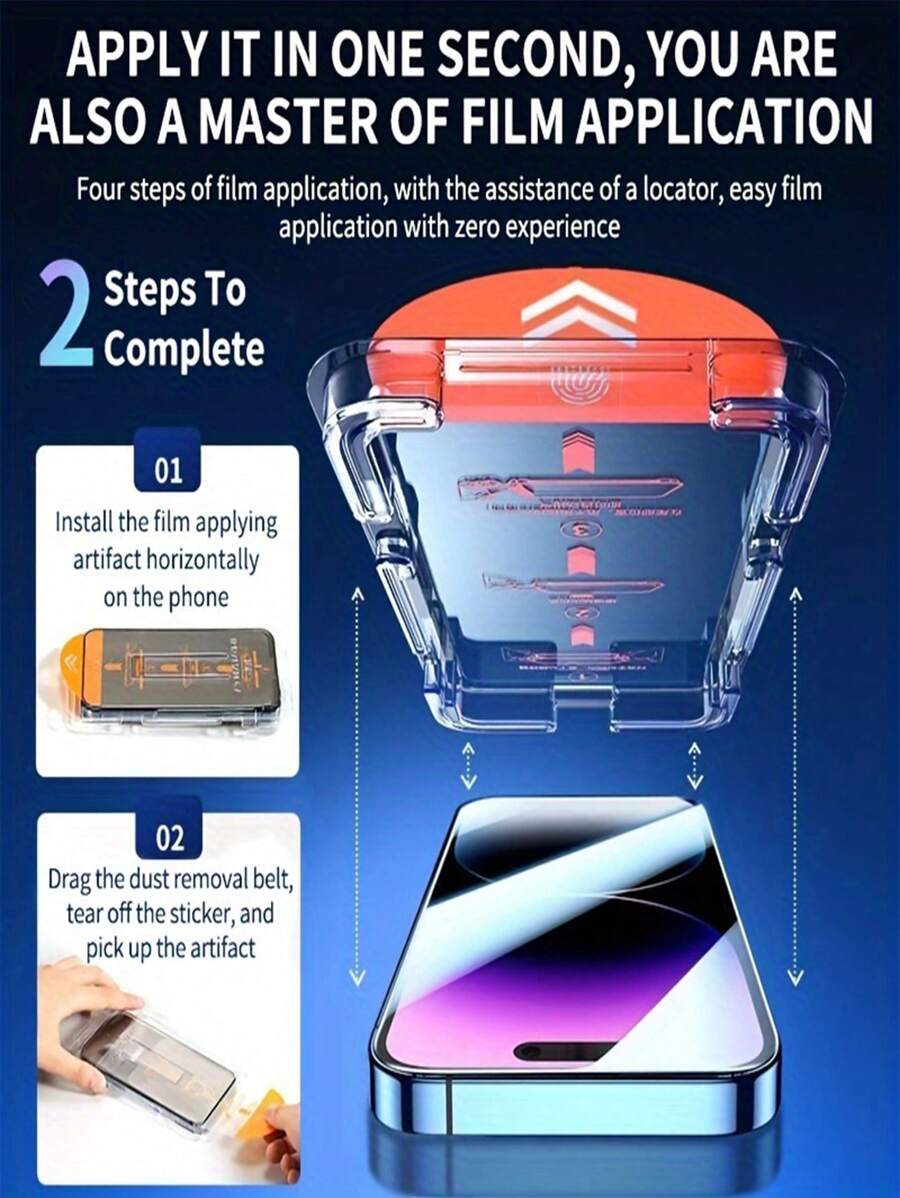 4 Piezas de Protector de Pantalla Completa de Privacidad