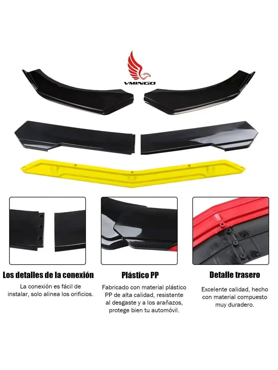 Lip Delantero Filo Color Facia Splitter Auto Universal