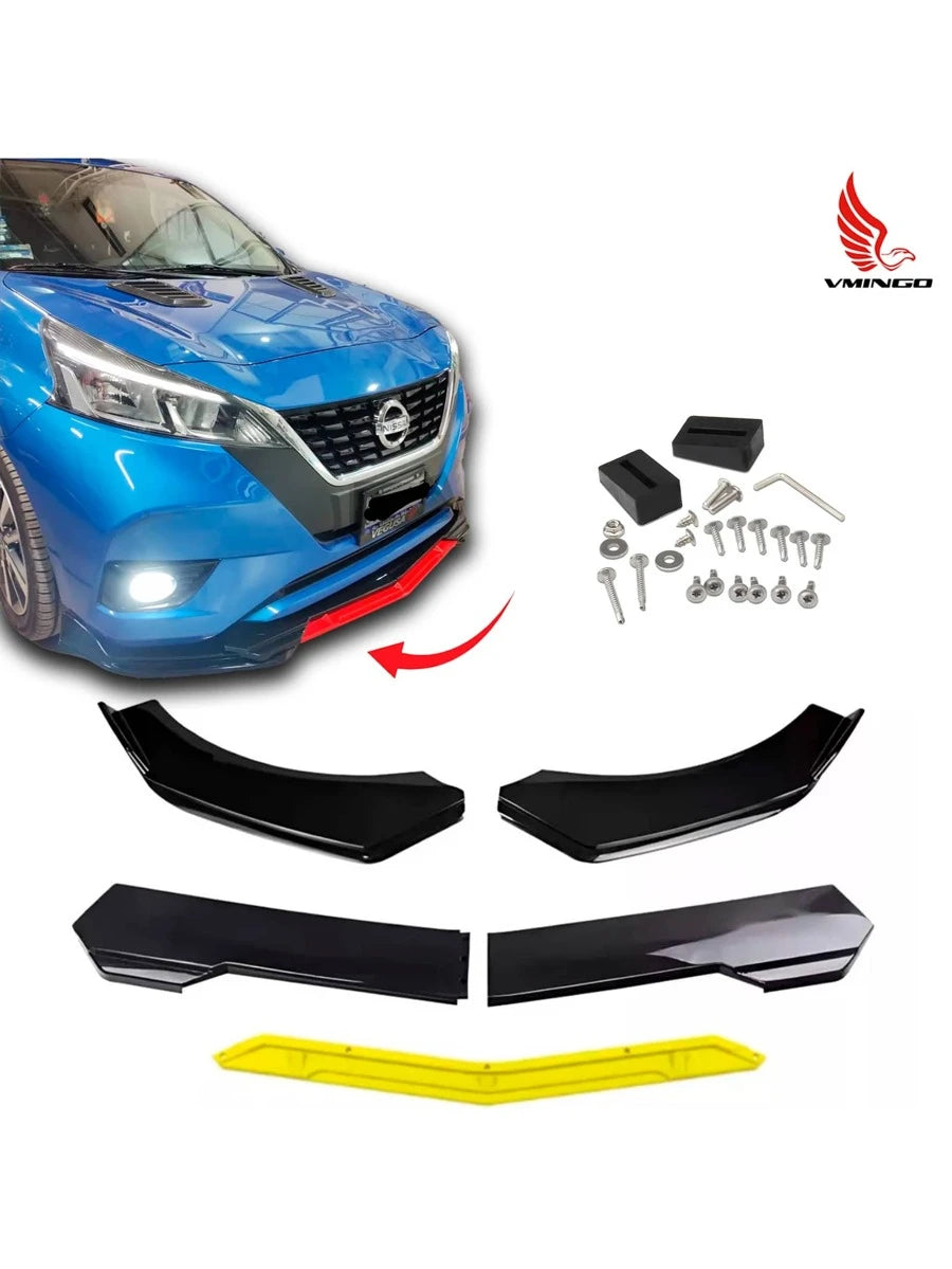 Lip Delantero Filo Color Facia Splitter Auto Universal