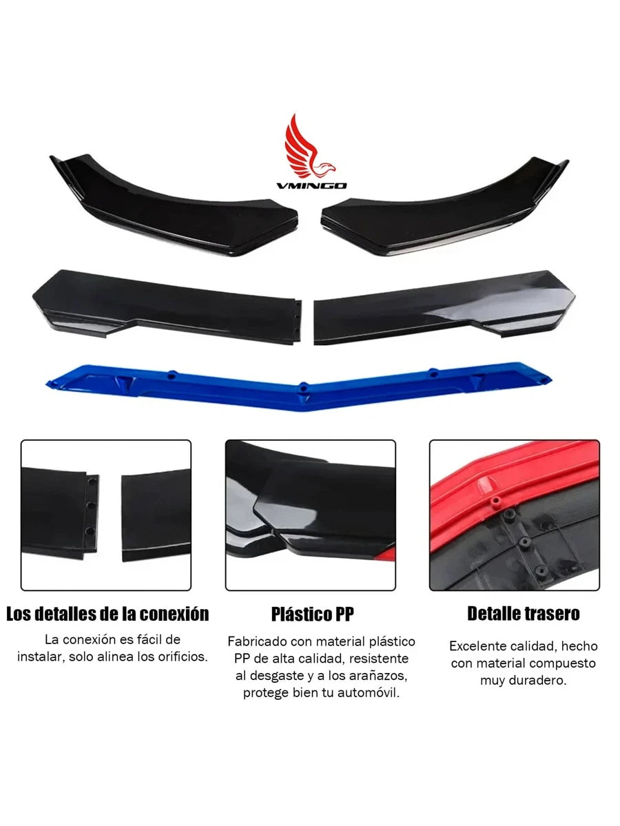 Lip Delantero Filo Color Facia Splitter Auto Universal