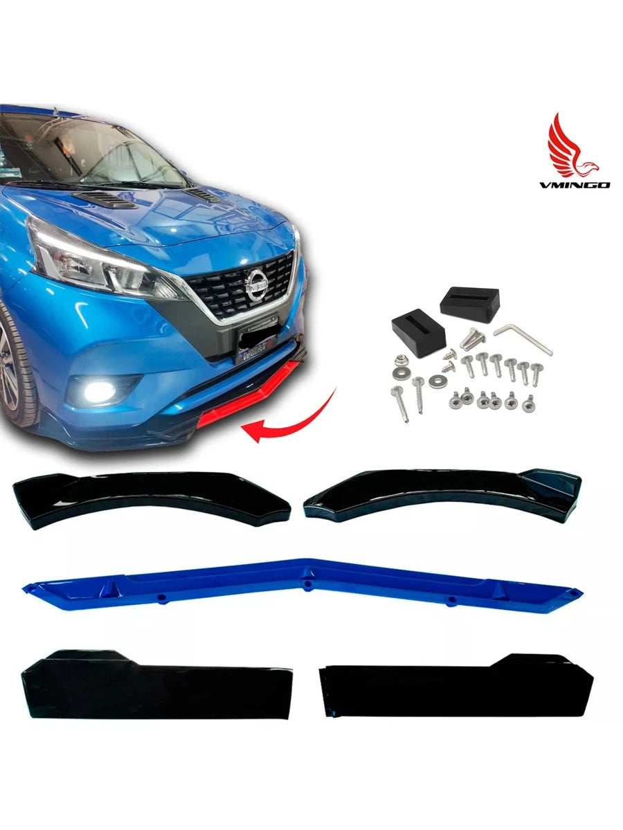 Lip Delantero Filo Color Facia Splitter Auto Universal