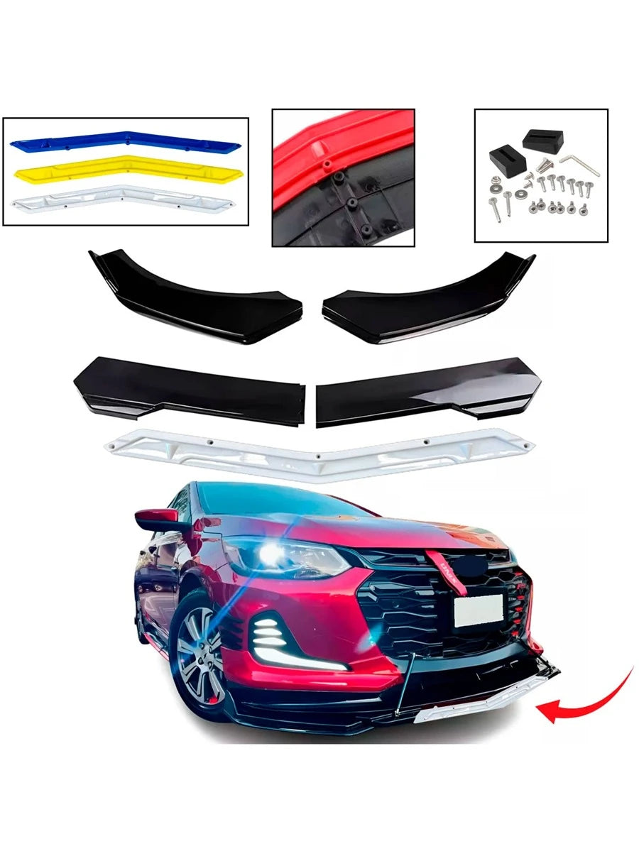 Lip Delantero Filo Color Facia Splitter Auto Universal