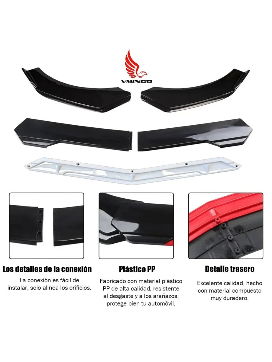 Lip Delantero Filo Color Facia Splitter Auto Universal
