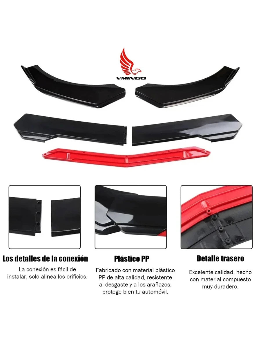 Lip Delantero Filo Color Facia Splitter Auto Universal