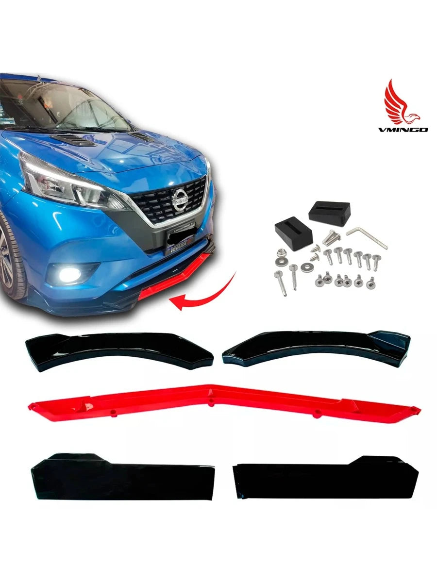 Lip Delantero Filo Color Facia Splitter Auto Universal