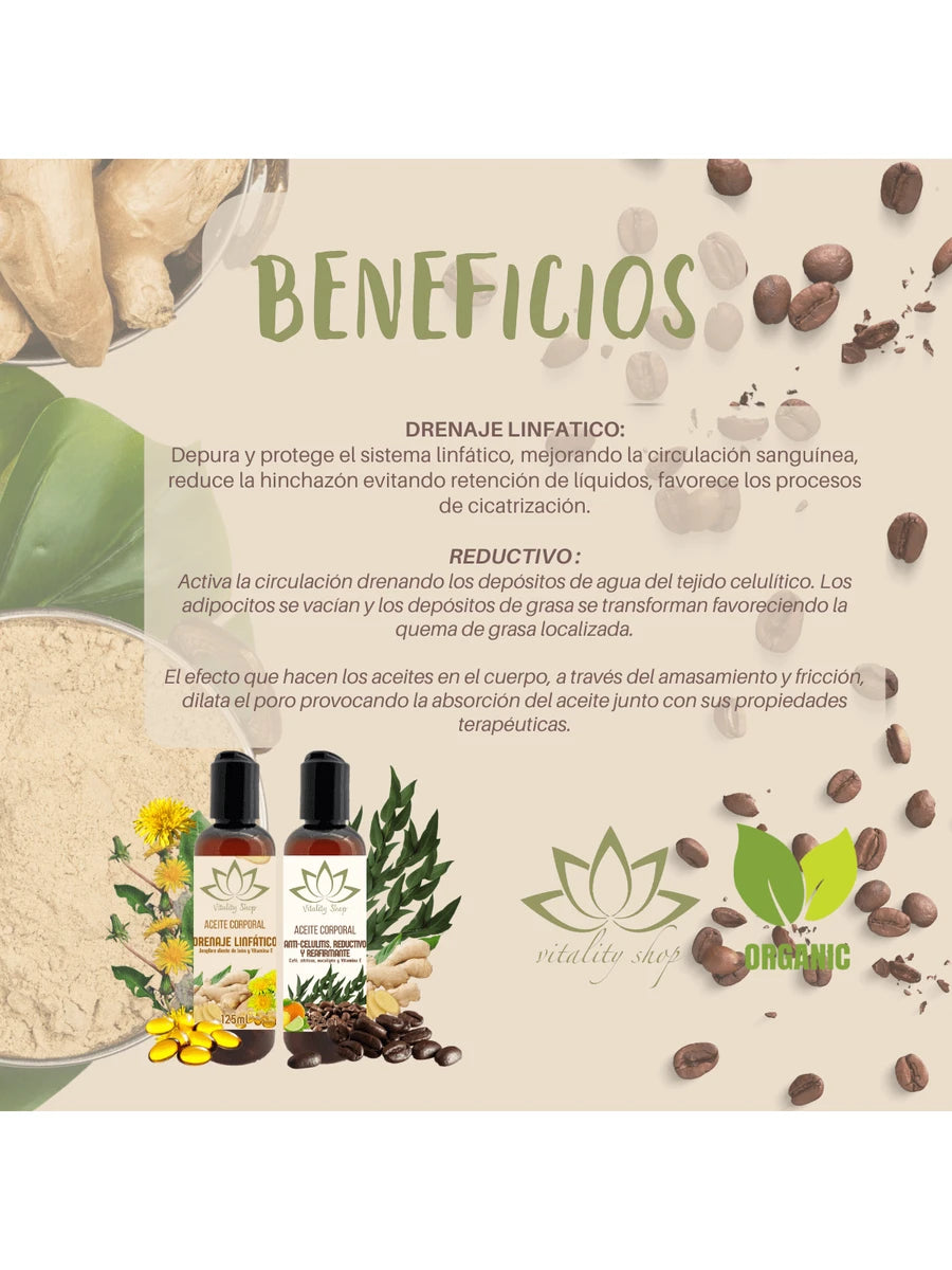 2 Pz De Aceites Orgánicos