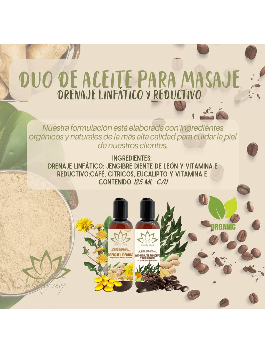 2 Pz De Aceites Orgánicos