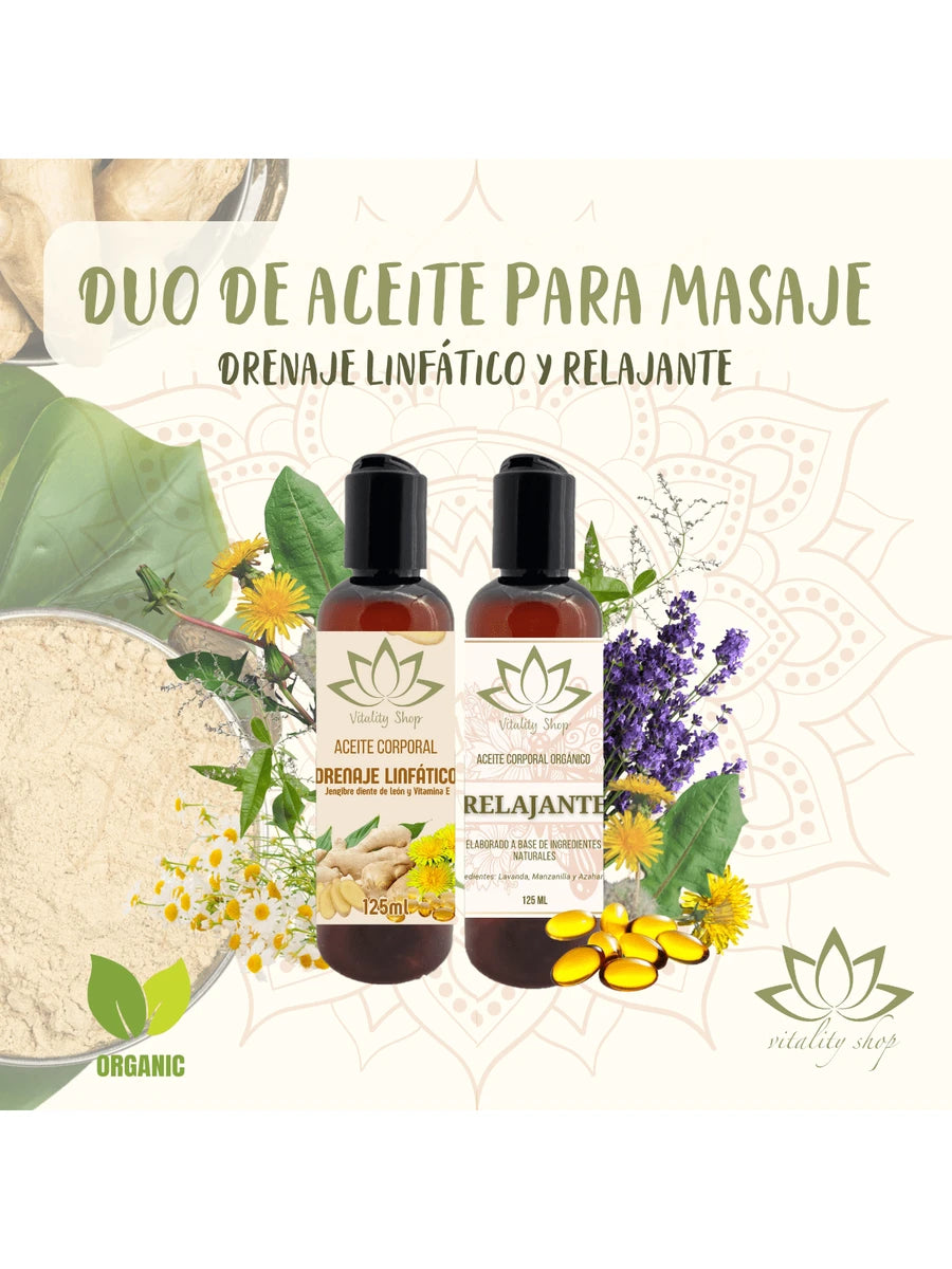 2 Pz De Aceites Orgánicos