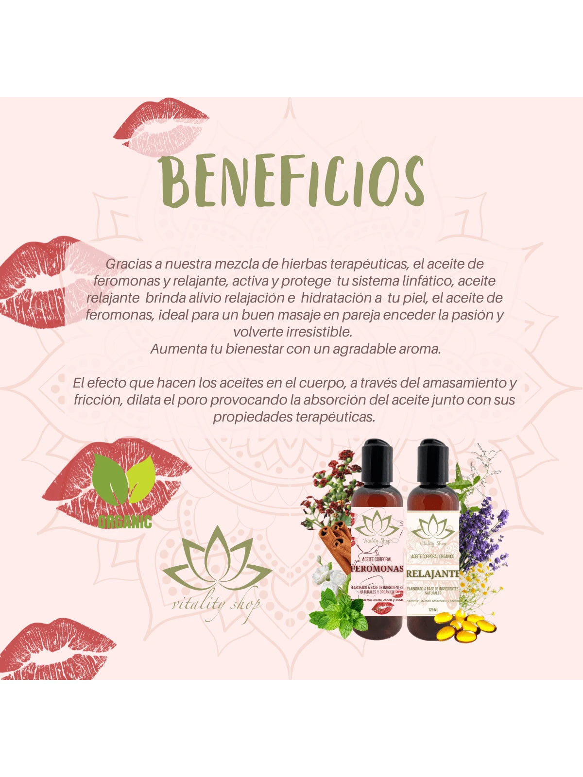 2 Pz De Aceites Orgánicos