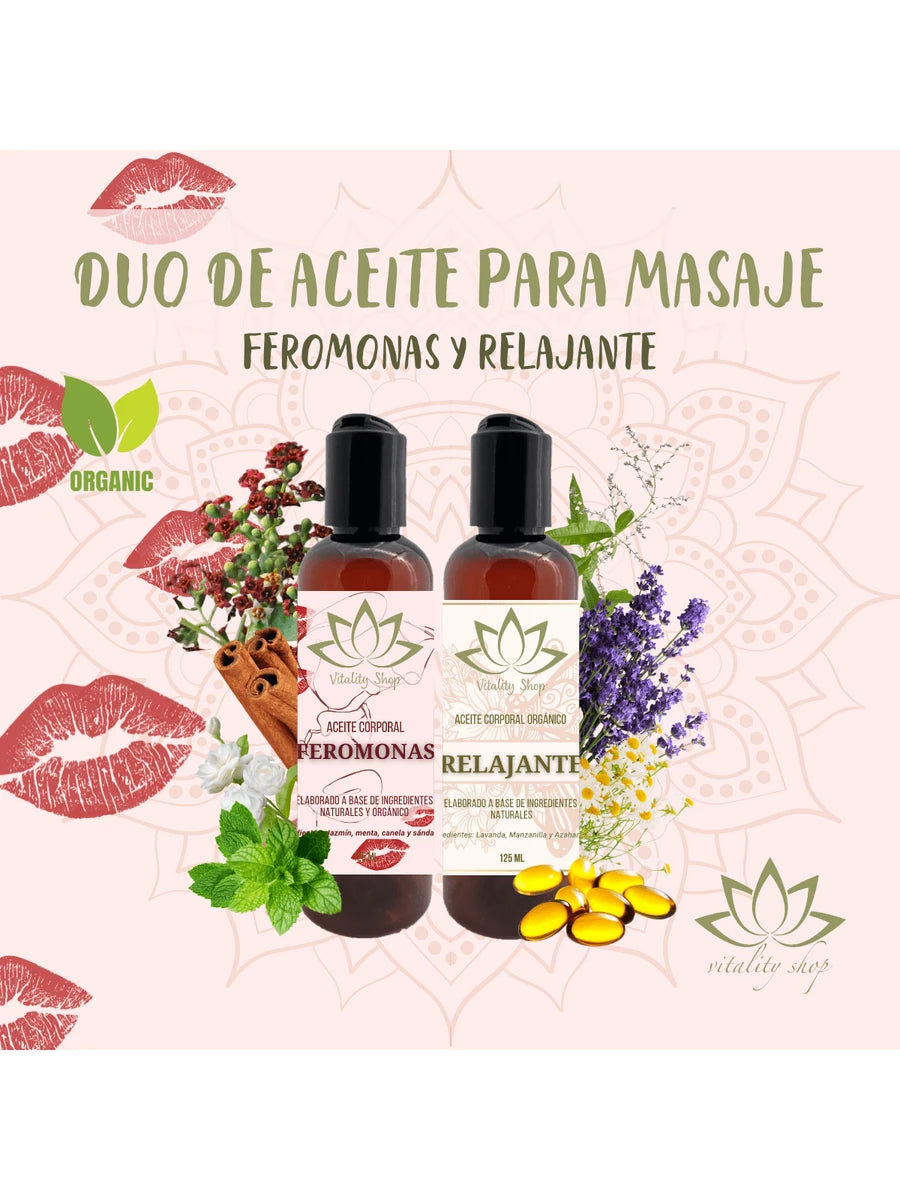 2 Pz De Aceites Orgánicos