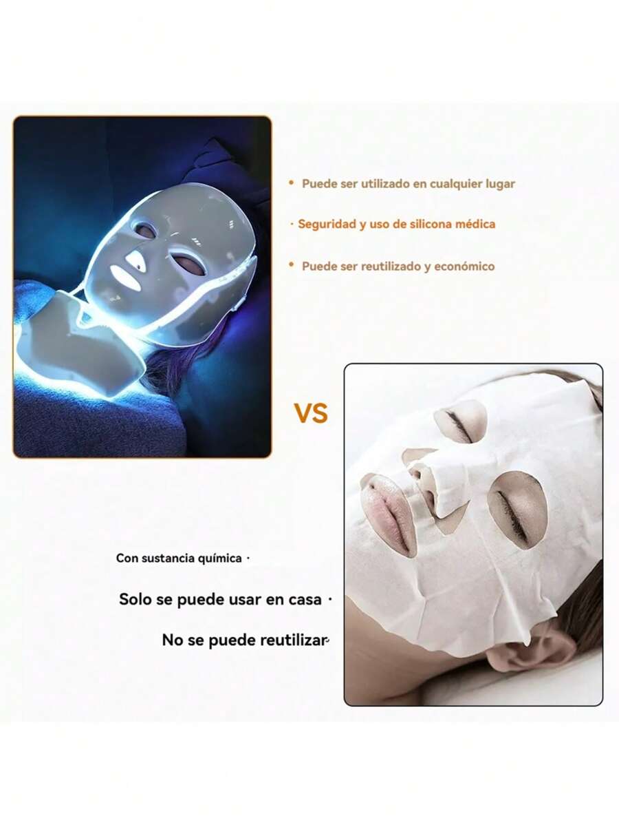 Máscara Led Facial
